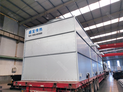 Water saving closed cooling tower