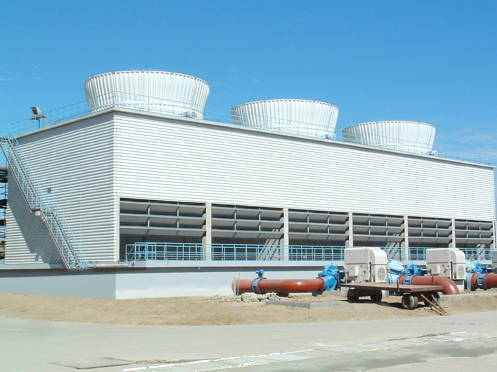 Reinforced concrete cooling tower